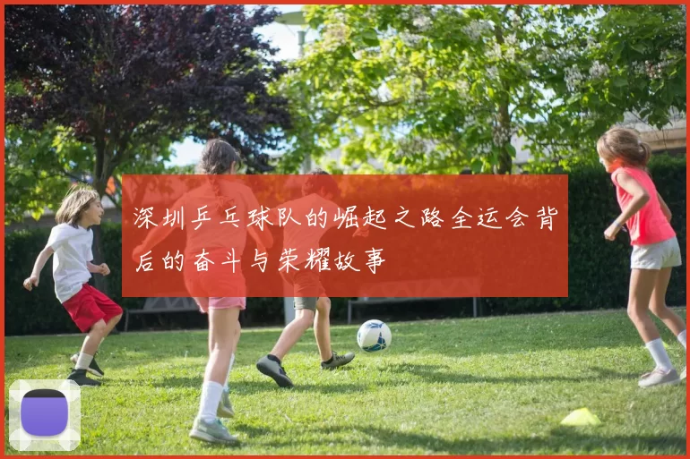 深圳乒乓球队的崛起之路全运会背后的奋斗与荣耀故事